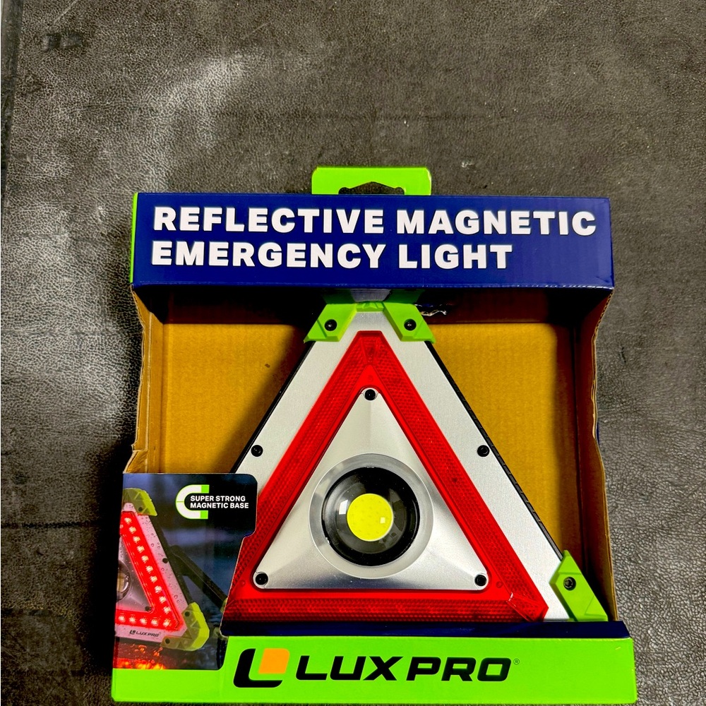 Reflective Magnetic Emergency Light - Red and Green